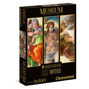 Clementoni (39801) - Sandro Botticelli: "Sistine Chapel" - 500 pezzi
