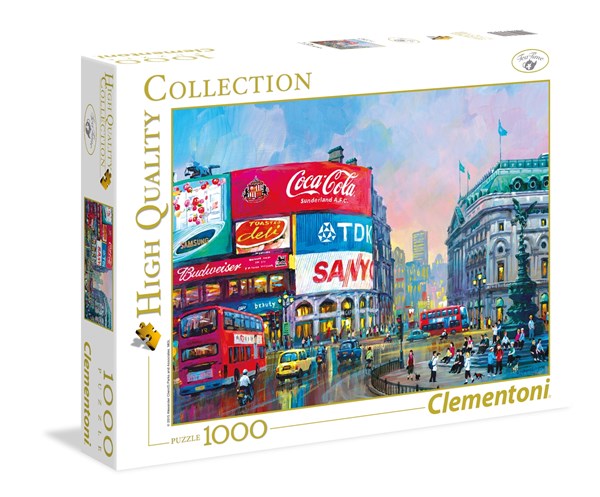 Clementoni (39316) - "London, Piccadilly Circus" - 1000 pezzi