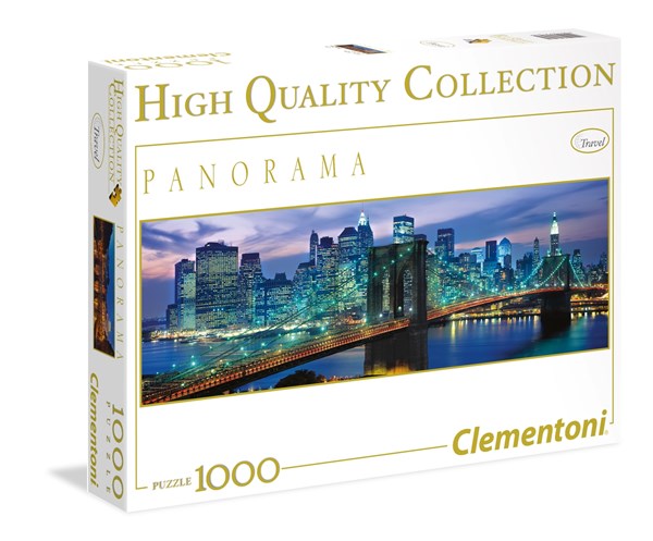 Clementoni (39209) - "New York, Brooklyn Bridge" - 1000 pezzi