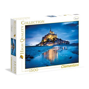 Clementoni (31994) - "Le Mont Saint-Michel" - 1500 pezzi