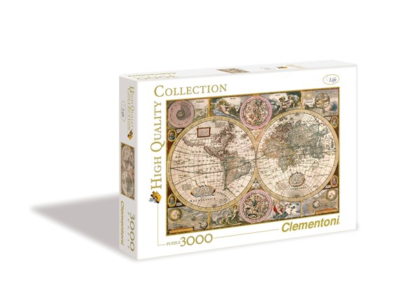 Clementoni (33531) - "Old Map" - 3000 pezzi