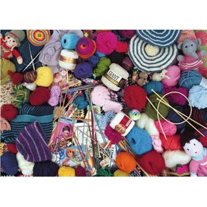 Ravensburger (19515) - "Crafty Yarns" - 1000 pezzi