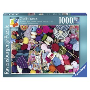 Ravensburger (19515) - "Crafty Yarns" - 1000 pezzi