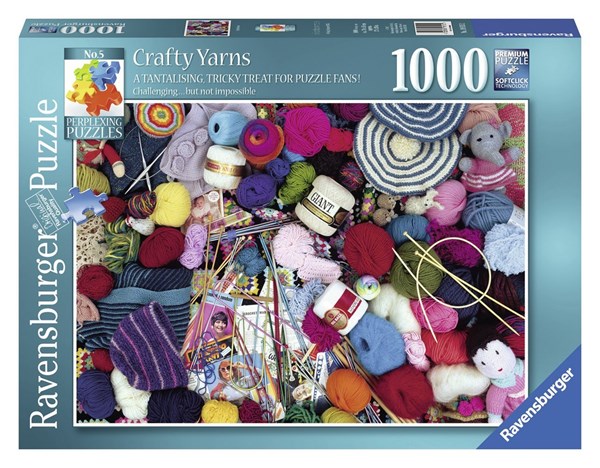 Ravensburger (19515) - "Crafty Yarns" - 1000 pezzi