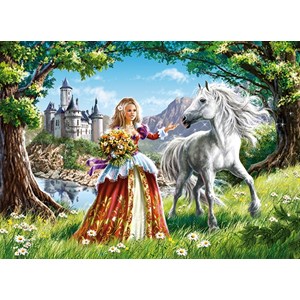 Castorland (B-06830) - "Princess and Her Friend" - 60 pezzi
