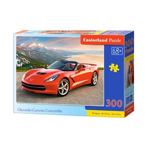 Castorland (B-030057) - "Chevrolet Corvette Convertible" - 300 pezzi