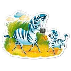 Castorland (B-04454) - "Animals of Africa" - 4 5 6 7 pezzi