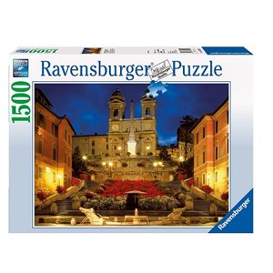 Ravensburger (16370) - "Piazza di Spagna, Rome, Italy" - 1500 pezzi