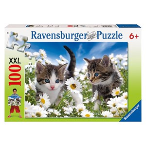 Ravensburger (10612) - "Kitty and Daisies" - 100 pezzi