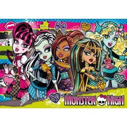 Clementoni (27817) - "Monster High, With the Girls" - 104 pezzi