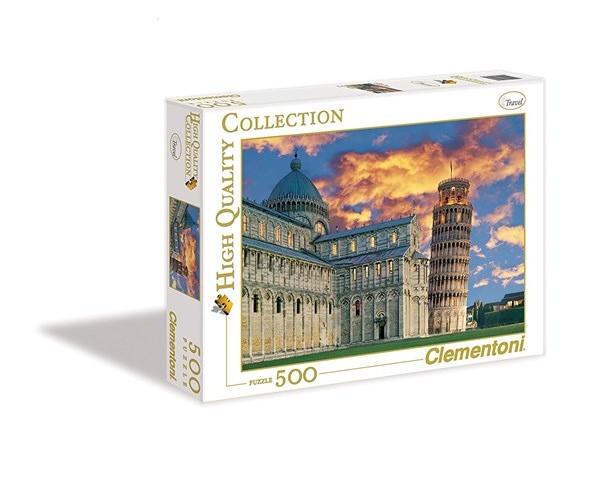 Clementoni (30103) - "Tower of Pisa, Italy" - 500 pezzi
