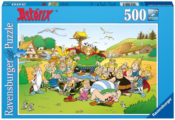 Ravensburger (14197) - "Asterix and Obelix, Asterix at the Village" - 500 pezzi