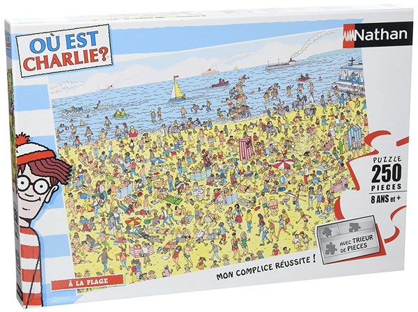 Nathan (86947) - "Where's Wally? Wally at the Beach" - 250 pezzi