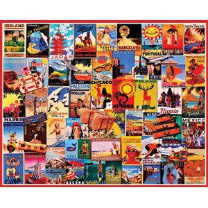 White Mountain (898PZ) - "Travel Dreams (Posters)" - 1000 pezzi