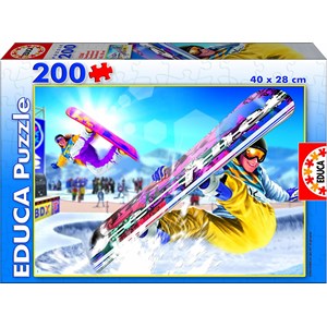 Educa (15268) - "Snowboard" - 200 pezzi