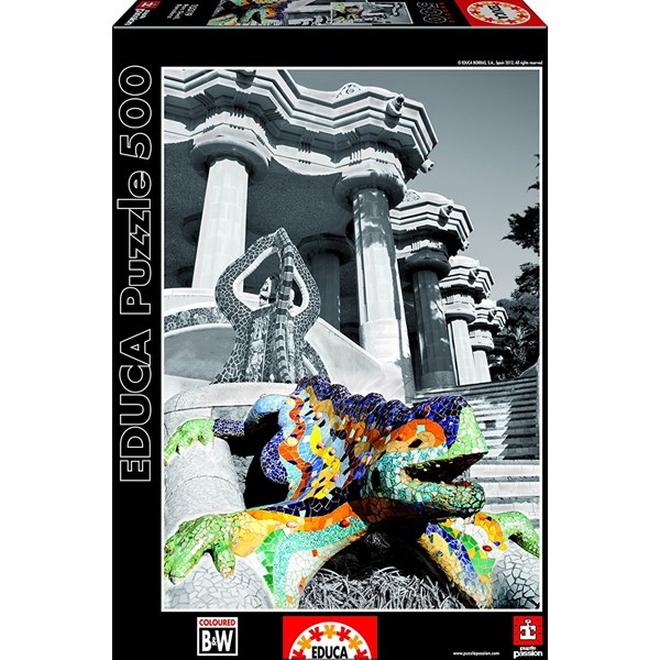 Educa (15319) - "Parc Güell, Barcelona" - 500 pezzi