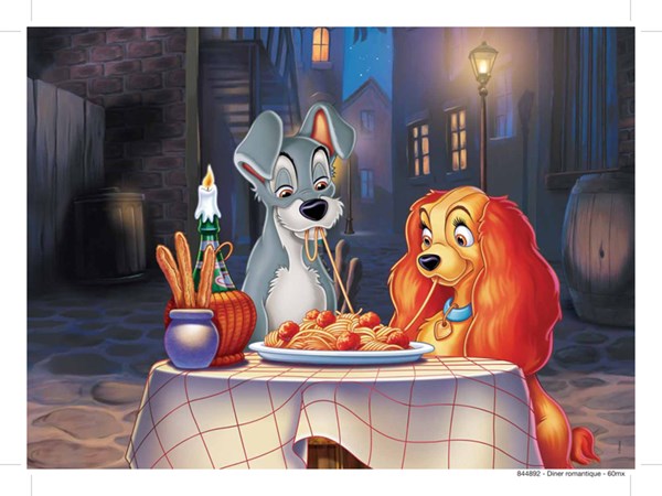 Nathan (86618) - "Lady and the Tramp" - 60 pezzi