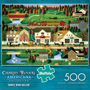 Buffalo Games (3713) - Charles Wysocki: "Yankee Wink Hollow" - 500 pezzi