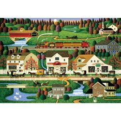 Buffalo Games (3713) - Charles Wysocki: "Yankee Wink Hollow" - 500 pezzi