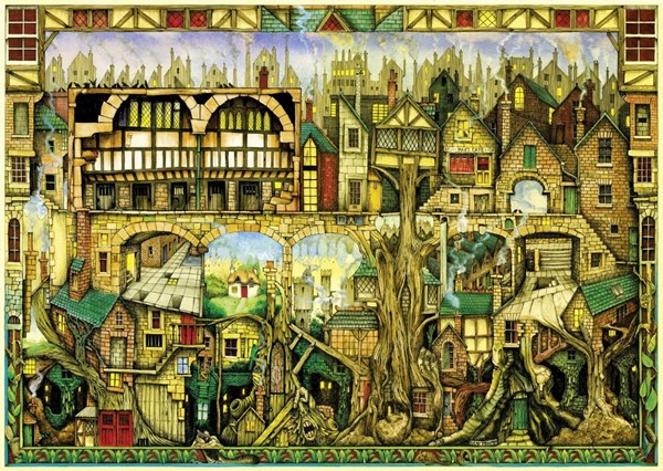 Schmidt Spiele (59402) - Colin Thompson: "House" - 1000 pezzi