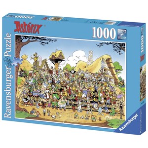 Ravensburger (15434) - "Asterix and Obelix, Family Picture" - 1000 pezzi