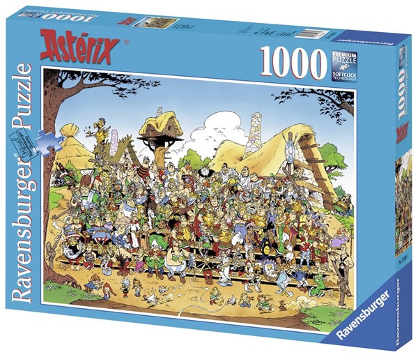 Ravensburger (15434) - "Asterix and Obelix, Family Picture" - 1000 pezzi