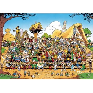 Ravensburger (15434) - "Asterix and Obelix, Family Picture" - 1000 pezzi