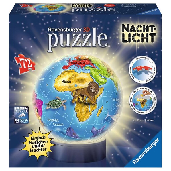 Ravensburger (12142) - "The Earth of Animals" - 72 pezzi