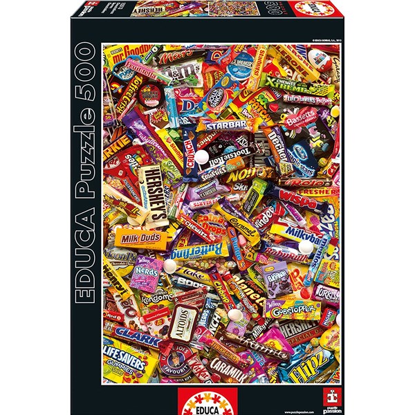 Educa (15513) - "Chocolate Bars" - 500 pezzi