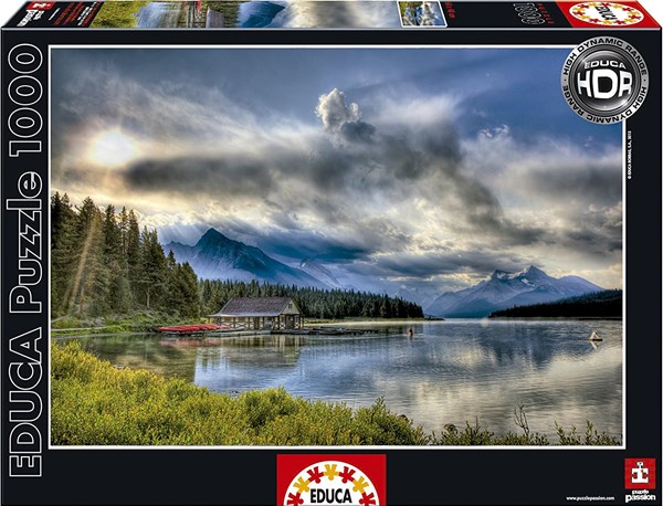 Educa (15558) - "Maligne Lake, Canada" - 1000 pezzi