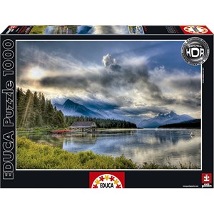 Educa (15558) - "Maligne Lake, Canada" - 1000 pezzi