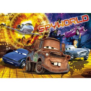Clementoni (26886) - "Cars, Secret Agents" - 60 pezzi