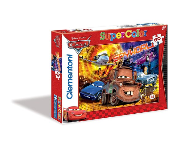 Clementoni (26886) - "Cars, Secret Agents" - 60 pezzi
