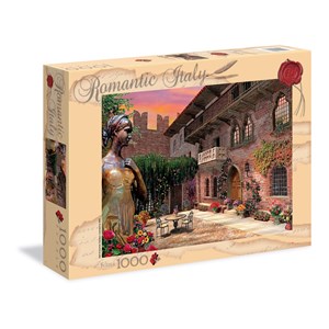 Clementoni (39243) - Dominic Davison: "Romantic Verona" - 1000 pezzi