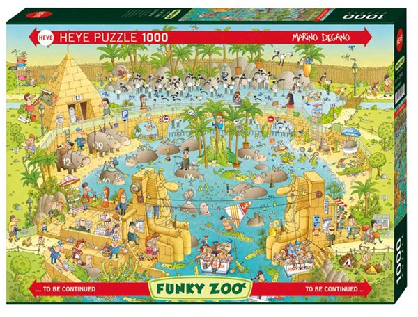 Heye (29693) - Marino Degano: "Nile Habitat" - 1000 pezzi