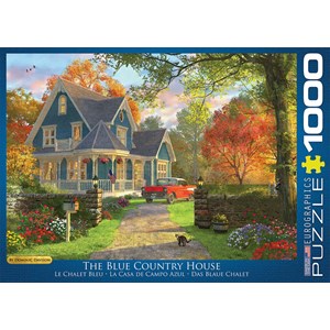 Eurographics (6000-0978) - Dominic Davison: "The Blue Country House" - 1000 pezzi