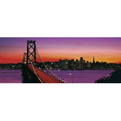Ravensburger (15104) - "Oakland Bay Bridge, San Francisco" - 1000 pezzi