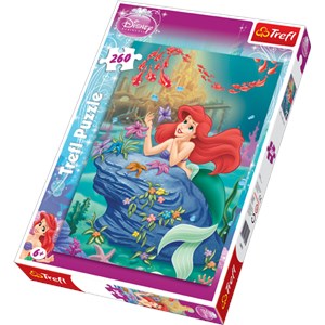 Trefl (13072) - "The Little Mermaid Deep into the Ocean" - 260 pezzi