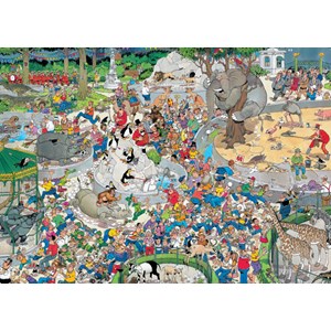 Jumbo (01491) - Jan van Haasteren: "The Zoo" - 1000 pezzi