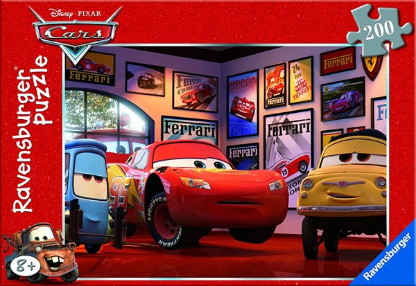 Ravensburger (12781) - "Flash Mc Queen and his Friends" - 200 pezzi