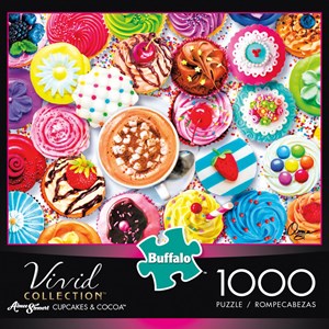 Buffalo Games (11710) - Aimee Stewart: "Cupcakes & Cocoa" - 1000 pezzi