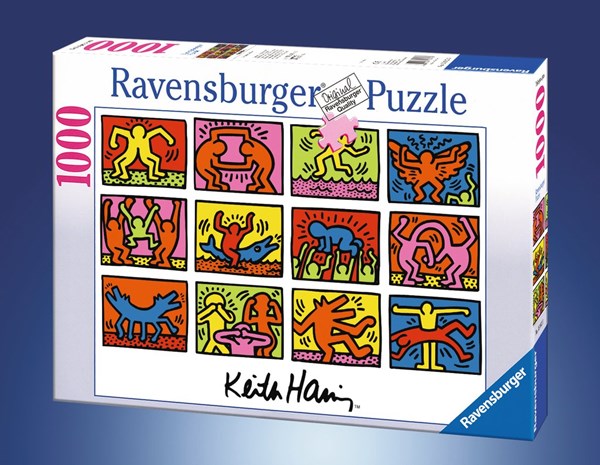Ravensburger (15615) - Keith Haring: "Retrospective" - 1000 pezzi
