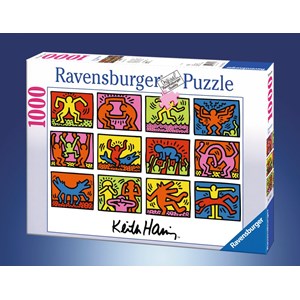 Ravensburger (15615) - Keith Haring: "Retrospective" - 1000 pezzi