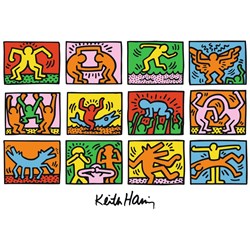 Ravensburger (15615) - Keith Haring: "Retrospective" - 1000 pezzi