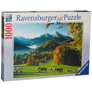 Ravensburger (15741) - "Berchtesgaden in front of Watzmann" - 1000 pezzi