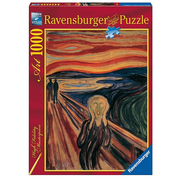 Ravensburger (15758) - Edvard Munch: "The Scream" - 1000 pezzi