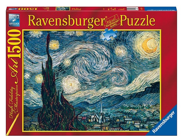 Ravensburger (16207) - Vincent van Gogh: "Starry Night" - 1500 pezzi
