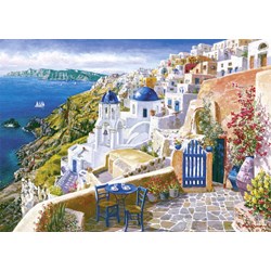 Schmidt Spiele (58560) - Sam Park: "Santorini" - 1000 pezzi