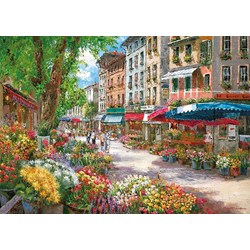 Schmidt Spiele (58561) - Sam Park: "Paris, Flowers Market" - 1000 pezzi
