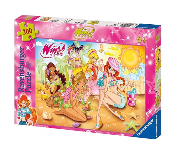 Ravensburger (12797) - "Winx, On the Beach" - 200 pezzi